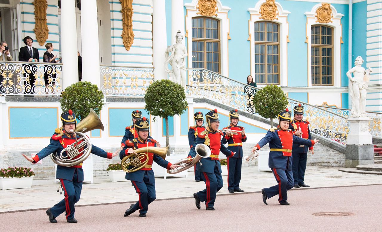 Торжественная встреча в Царском Селе