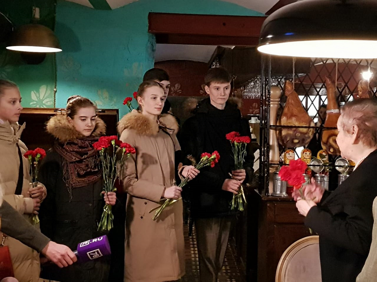 Поздравление блокадников