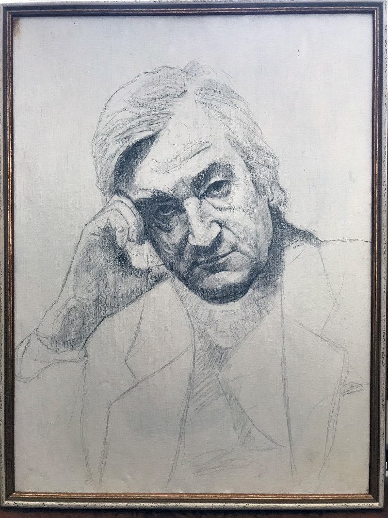 Ю. Истомин. Эскиз к портрету Н.Н. Боярчикова