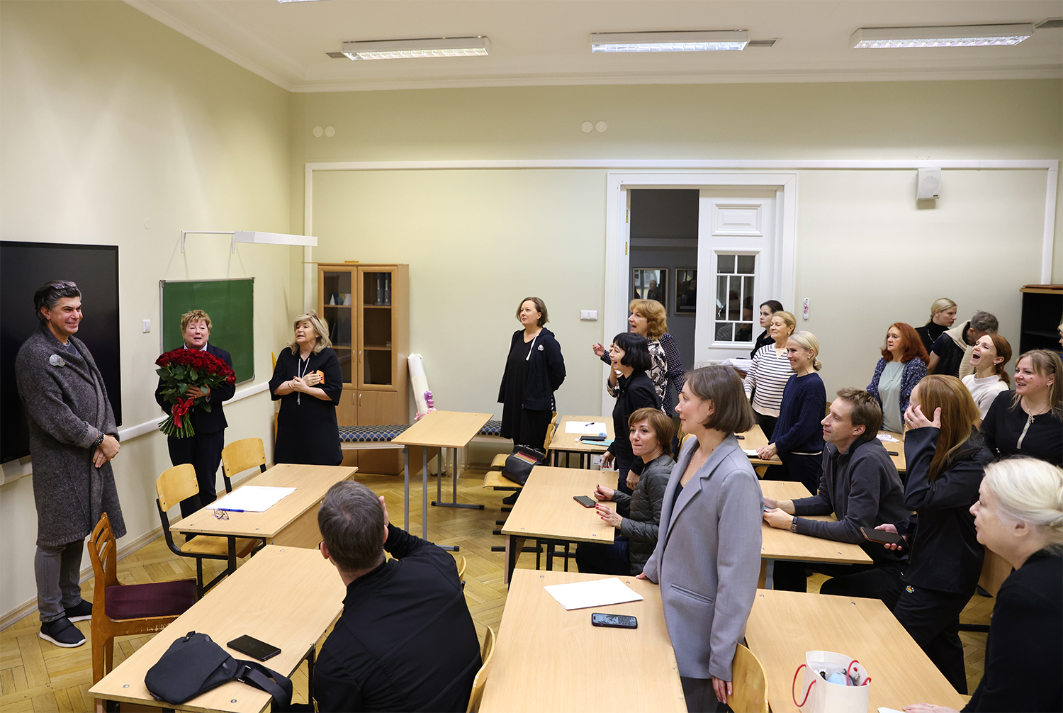 Педагоги поздравляют Н.М. Цискаридзе