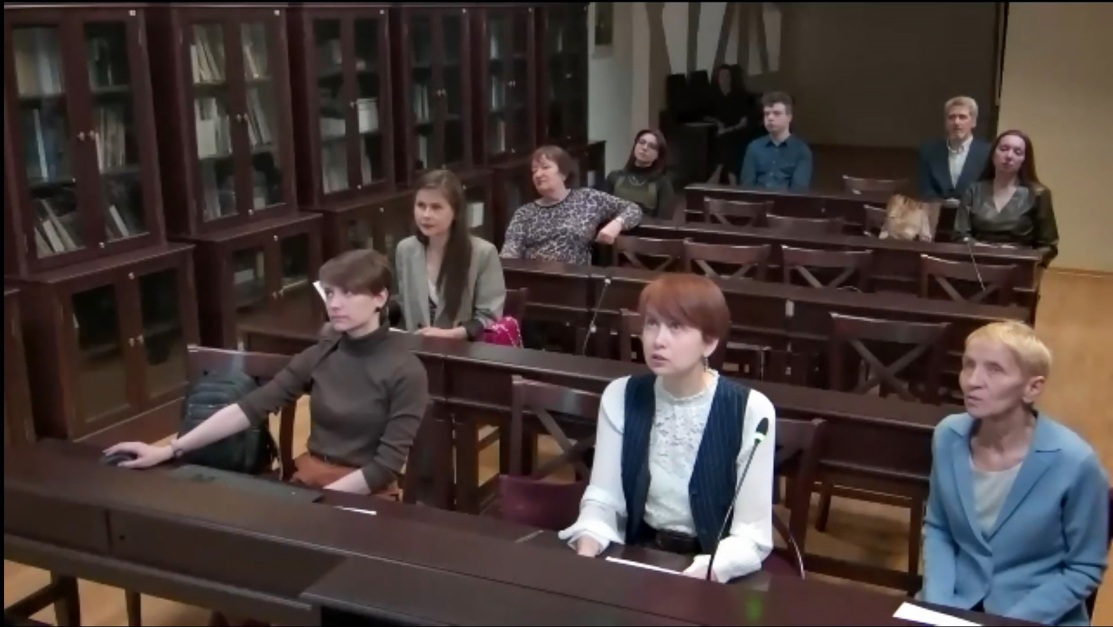 Участники конференции в Академии